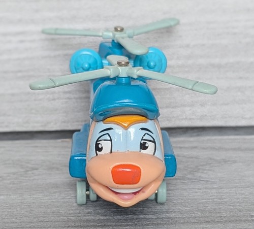 BUDGIE THE LITTLE HELICOPTER CHUCK DIECAST METAL TWIN ROTOR 1994 TOY - Picture 2 of 9