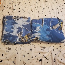 Batman DC Comics 2-Piece Batmobile Bedding Sheet Set SZ Full No pillow cases