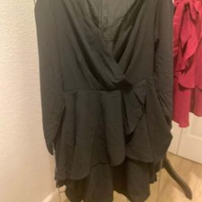 Black dress Size M women’s. Maroon dress for comparison, same dress NWOT