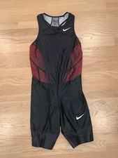 Nike Elite Pro Running Singlet Speed Suit Size Large L Made In USA