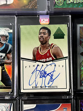 KENNY SMITH - 2014-15 Panini Paramount - Penmanship #P-KS Green /5 (AU)