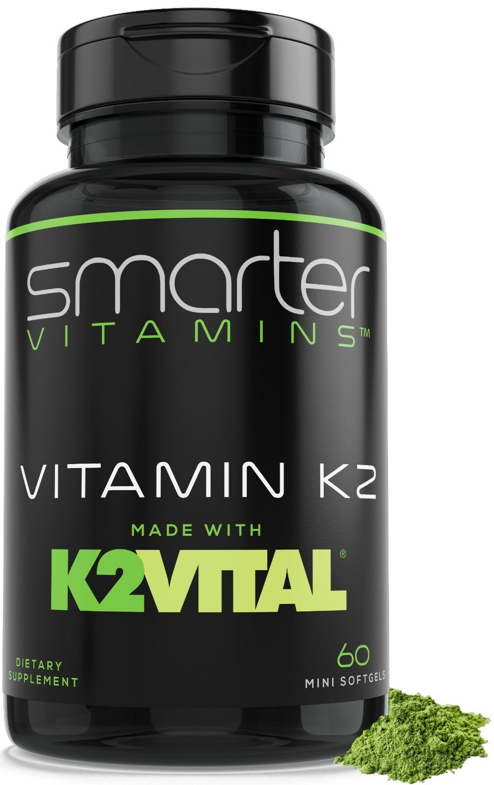SMARTER VITAMINS Vitamin K2 100mcg with K2VITAL® Enhanced with Kale Powder eBay