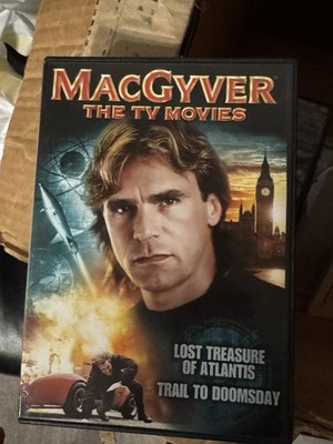 MacGyver The TV Movies Lost Treasure of Atlantis Trail to Doomsday DVD