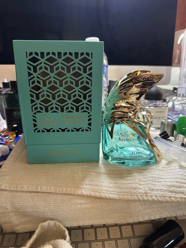 Empty FOMO Midnight Riviera Bottle With Box. No Fragrance
