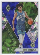 #279 Andre Jackson Jr. 2023-24 Phoenix Blue Ice RC Miwaukee Bucks