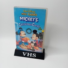 MICKEYS CHRISTMAS CAROL VHS TAPE - RARE RETRO MOVIE