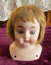 4 German Bisque Special Perfect Bisque Doll Head
