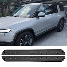  2PCS Running Boards fit for R1S Door Side Steps Compatible with R1S 2025 Nerf 