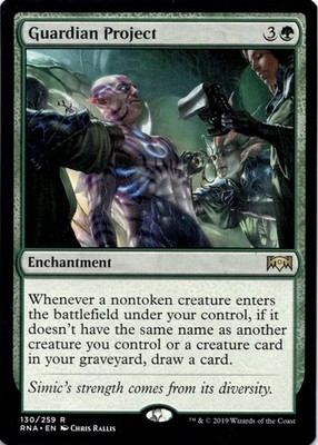 Guardian Project RNA #130 Rare Ravnica Allegiance Magic: The Gathering Near Mint