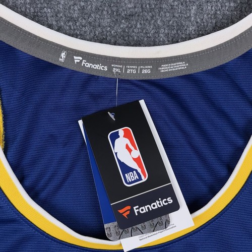 Stephen Curry Warriors Women’s Jersey 2XL Fast Break Icon Royal Fanatics NWT - Picture 6 of 9