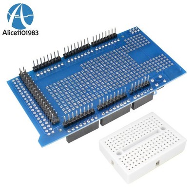   UNO2011 MEGA2560 Prototype   Proto  V3 with min breadboard 170 *hu
