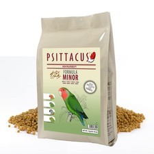 Psittacus Pellet Diet For Lovebirds Parrotlets And Green Food For Birds 100