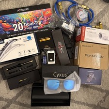 Mystery Loot Electronic General Merch Box For Resale 11 Items Total See Desc