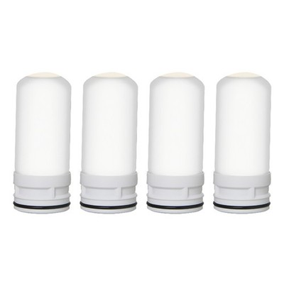4 Pieces Replacement Household Hi-Tech Inner Ceramic Cartridge Filter Element