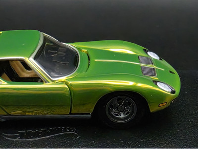Hot Wheels Collectors RLC 1971 Lamborghini Miura P400 SV Green