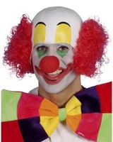 Clowns PerüCke Mit Halbglatze Und Locken