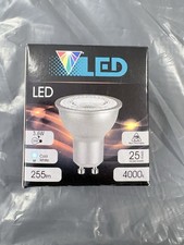 Image of LED GU10 Cool White 35W 255LM 4000K 25,000 Hours 240V Energy A+ 10 Pack