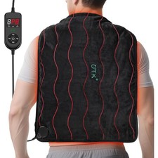 UTK Large Far Infrared Heating Pad for Back Pain Relief