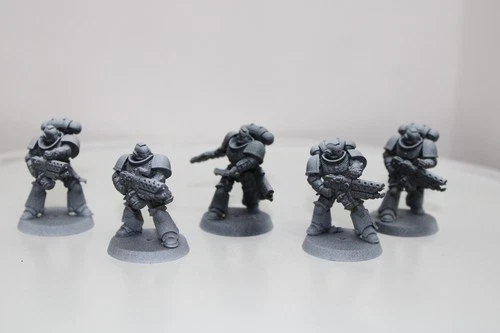 Warhammer 40000 40K Space Marines Marine Infernus Squad x5 Fair Cond 83126