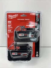 Milwaukee 48-11-1850 M18 XC 5.0 AH 18 Volt Capacity Battery 2 PACK 48-11-1852