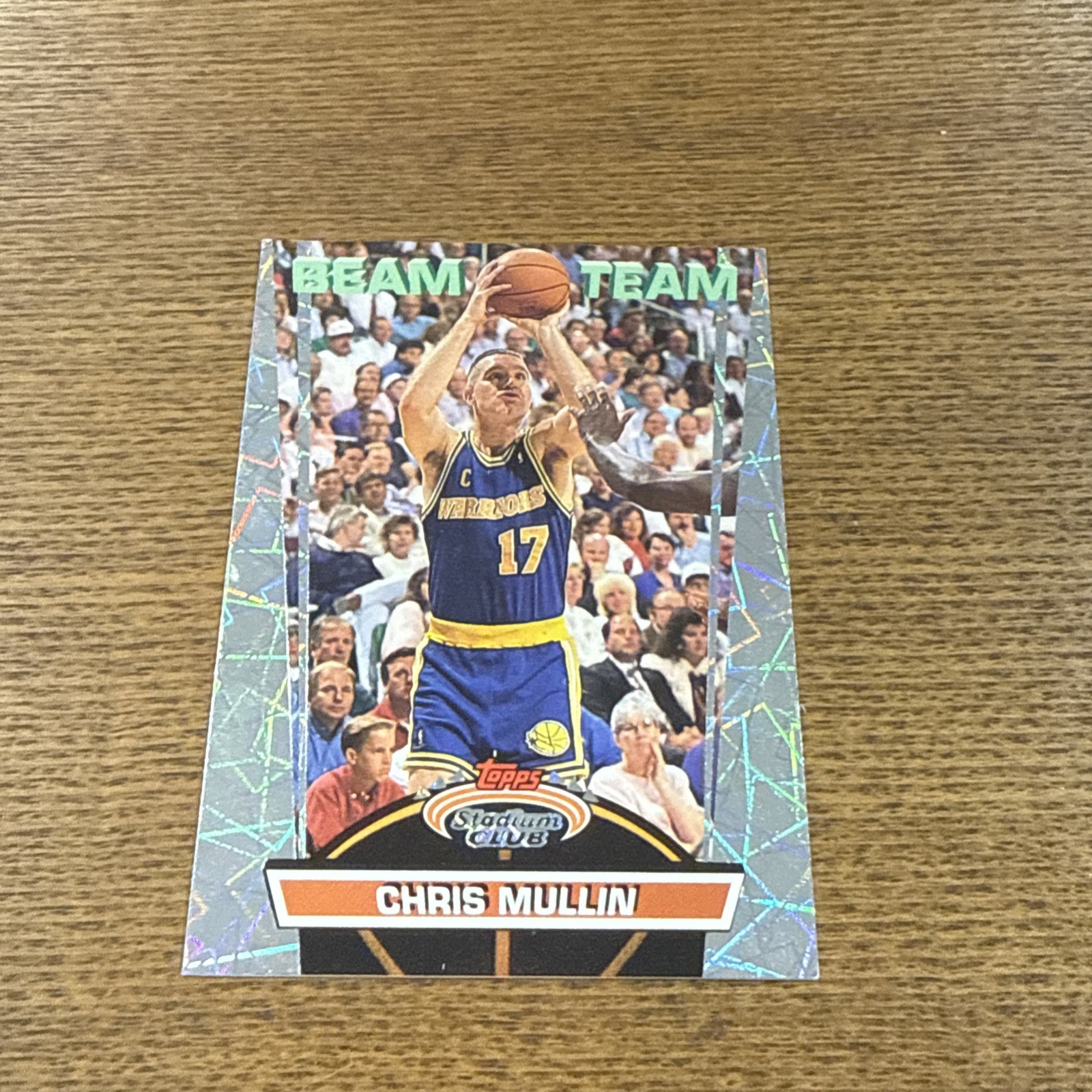 Chris Mullin 1992 92-93 Stadium Club Members Only Beam Team #6