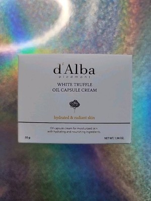 D Alba White Truffle Oil Capsule Cream 55g - NEW Sealed Box Moisturizer Skin