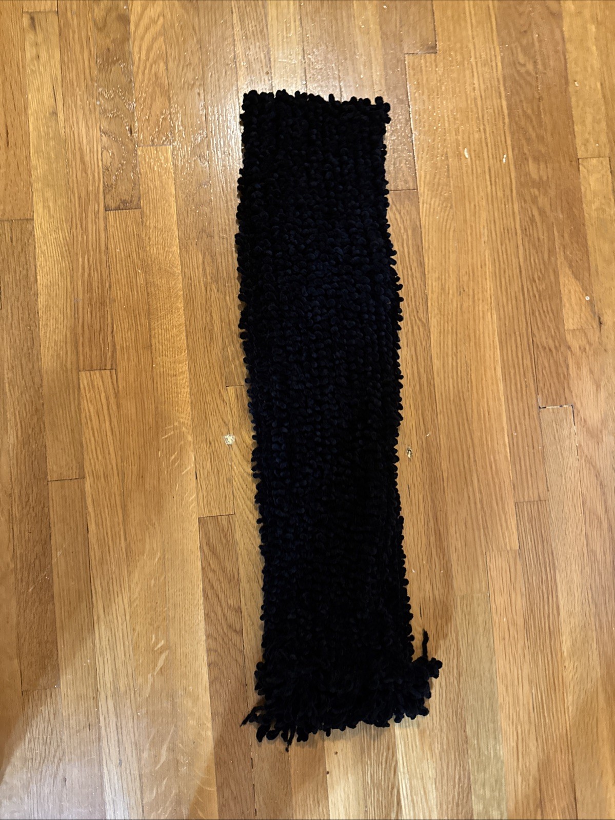 Solid Color Knit Infinity Winter Scarf Elastic Wa… - image 3