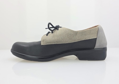 Zapatos para mujer Naot Kedma Oxford de cuero negro gris talla 38 / EE. UU. 7,7,5 - Imagen 7 de 16