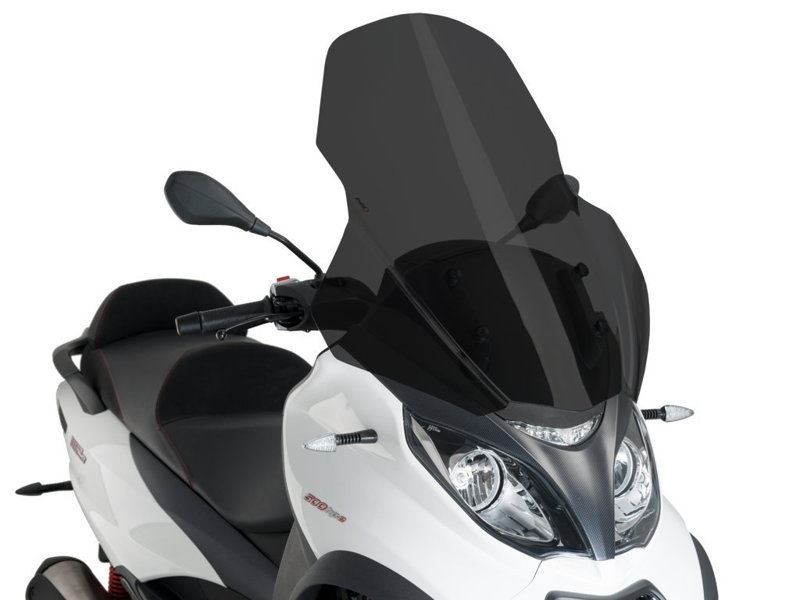 Puig Dark Smoke V-Tech Line Touring Screen Piaggio MP3 500 Sport 2018-2020