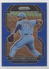 2022 Panini Prizm Tier III Blue Wave Prizm 8/60 Isiah Kiner-Falefa #251 y0i