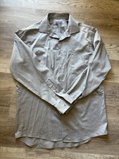 Men's Van Heusen Flex Regular Fit Gray Dress Shirt 16 32/33