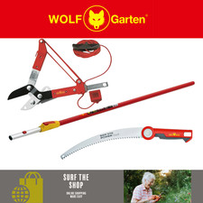 Wolf-Garten Multi-Change PC370MS Pruning Saw/RCM Loppers/ ZMV4 Telescopic Handle