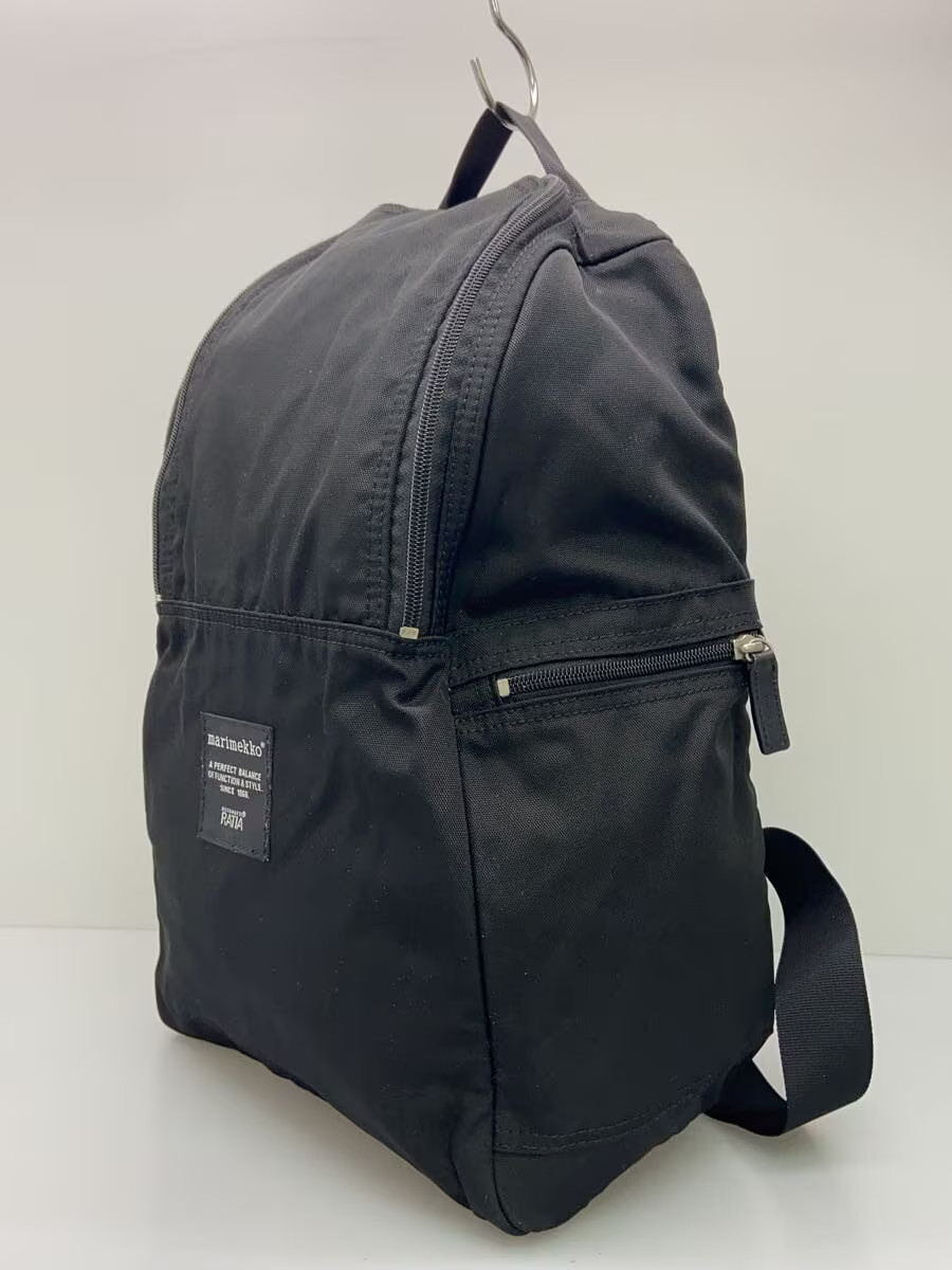 marimekko backpack BLK plain - image 2