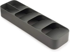 Joseph Joseph Kompakter Besteckkasten grau - Besteckeinsatz Besteck Besteckbox