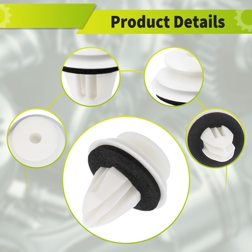 Clips de retención de panel de moldura de puerta 50 piezas para Toyota Lexus 90467-09206 - Imagen 7 de 11