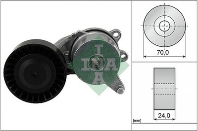 Schaeffler INA Riemenspanner Keilrippenriemen 534 0553 10 für PEUGEOT CITROËN C1