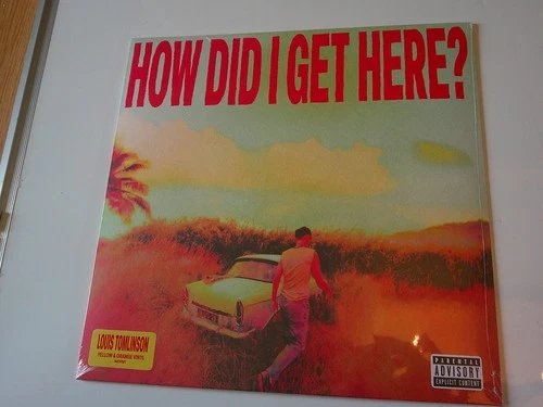 LOUIS TOMLINSON How Did I Get Here vinyl LP new sealed  yellow/orange vinyl 2026