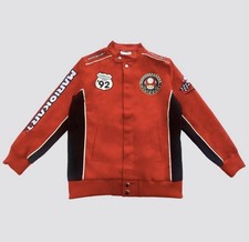 Mario Kart Red Canvas Racing Jacket - Adults Large - Target Exclusive NEW