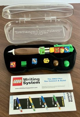 1999 LEGO Writing System Pen #1520 Adventure Pen Connect & Build 100% COMPLETE