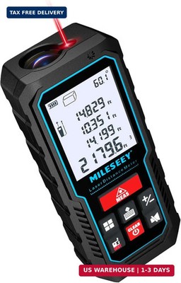 Laser Measure Device, MiLESEEY 229ft Digital Laser Tape Measure with Upgrade Ele
