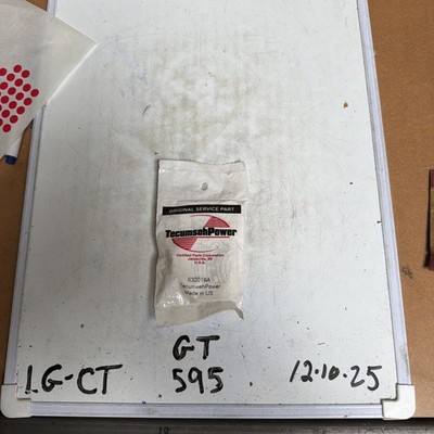 Genuine Tecumseh 632019A New Style Carburetor Float Kit OEM, New In Sealed Bag