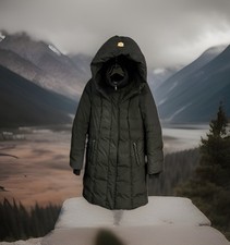 Mackage Montreal Women s Black Down Puffer Co...