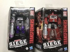 Transformers Siege   BUNDLE   IRONHIDE & BARRICADE War for Cybertron Deluxe