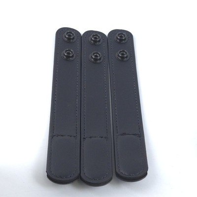 Bianchi Model 7906 AccuMold Elite Belt Keepers, 3 Pack - Plain, Black, Hidden