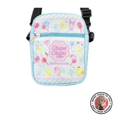 Neu Hatayama Shoji Square Shoulder Pouch Chupa Chups x Sanrio Characters