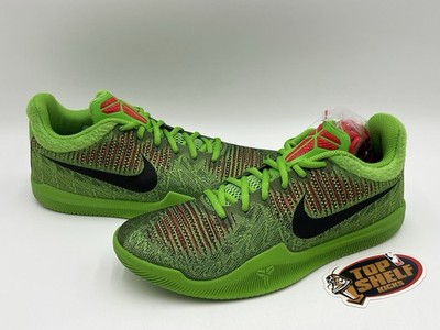DS New Nike Mamba Rage Grinch 2018 Size 8.5 Kobe Bryant Authentic