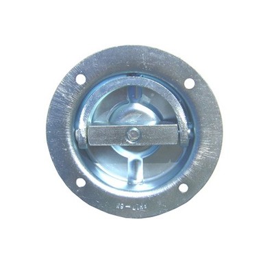Pit Posse 11007 Cargo Trailer Recessed Rotating D Ring Floor Rope Anchor