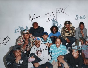 Signed Odd Future Poster