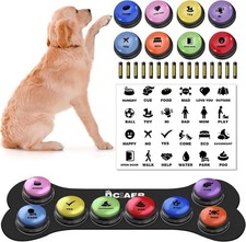 Dog Buttons for Communication,Talking Dogs,8 8 Pack, 8 Pack