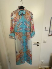 kleid MALVIN Germany,Gr.36, bunt,100% Viskose, lang,Hemdblusenstil,durchgeknöpft